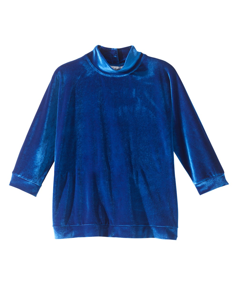 Women's Open Back Mock Neck Turtleneck