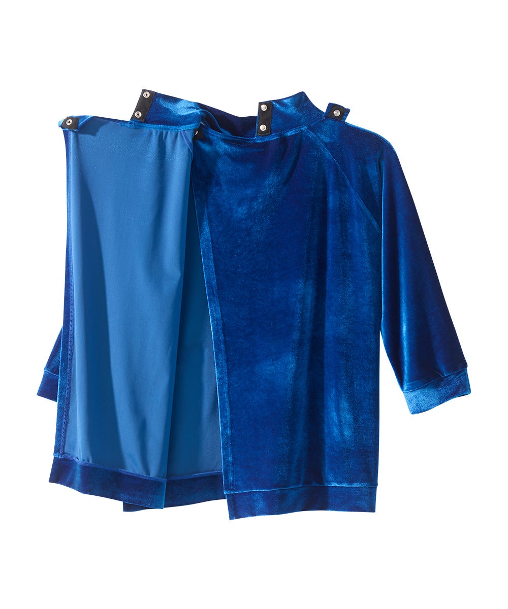 Women's Open Back Mock Neck Turtleneck