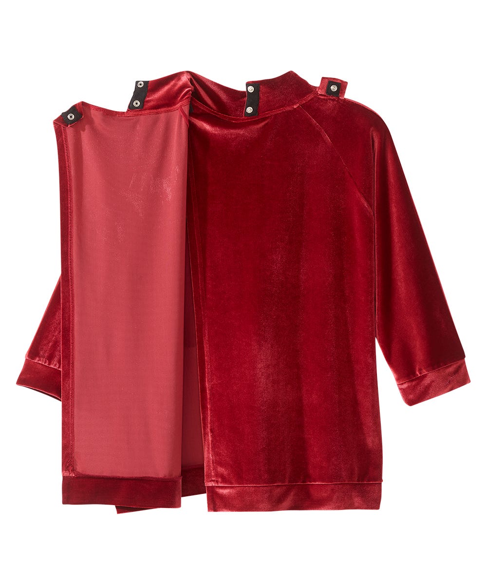 Women's Open Back Mock Neck Turtleneck