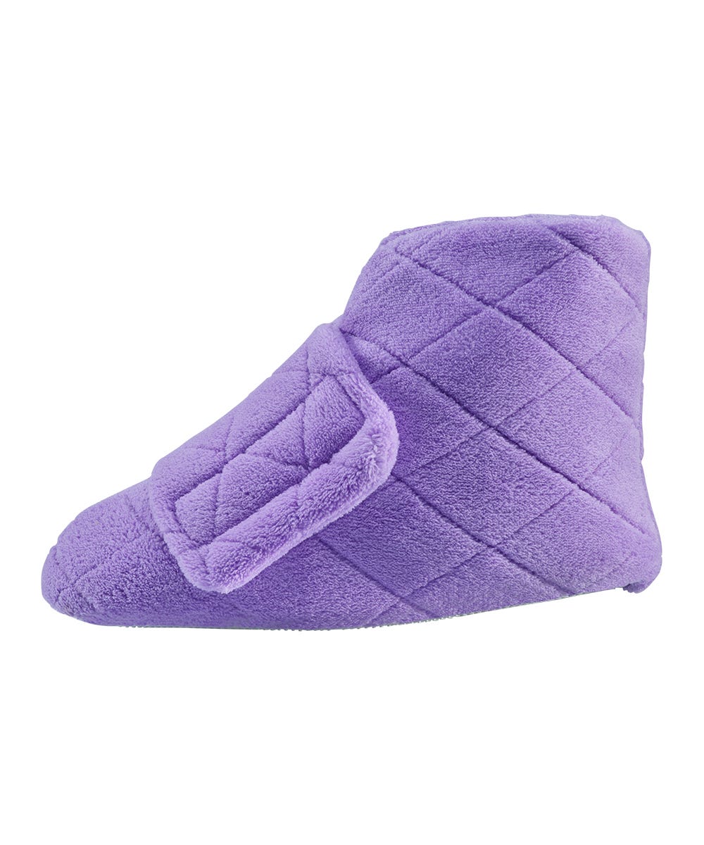 Women’s Plush Adjustable Slippers for Sore & Swollen Feet