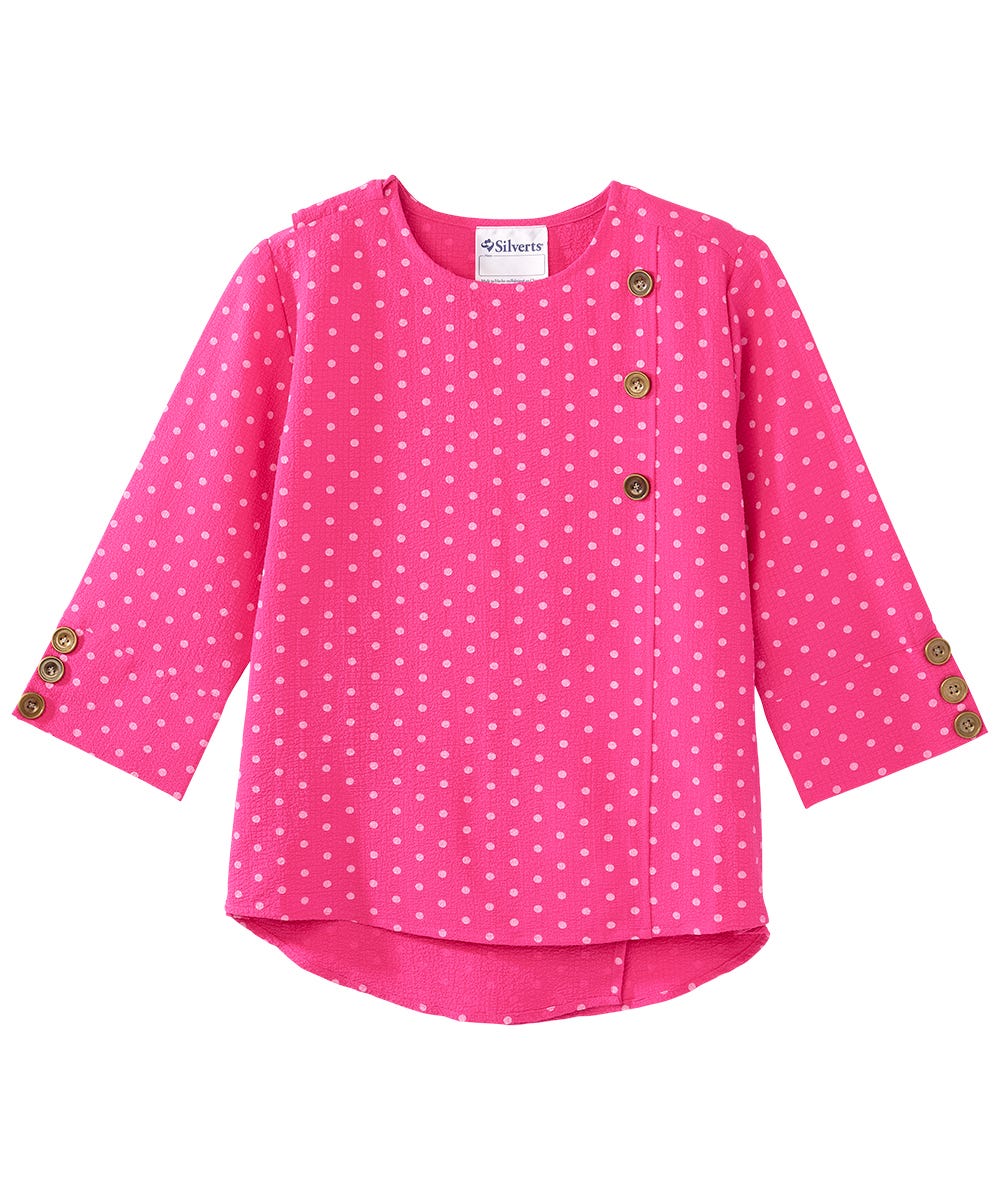 Women's Open Back High Low Top