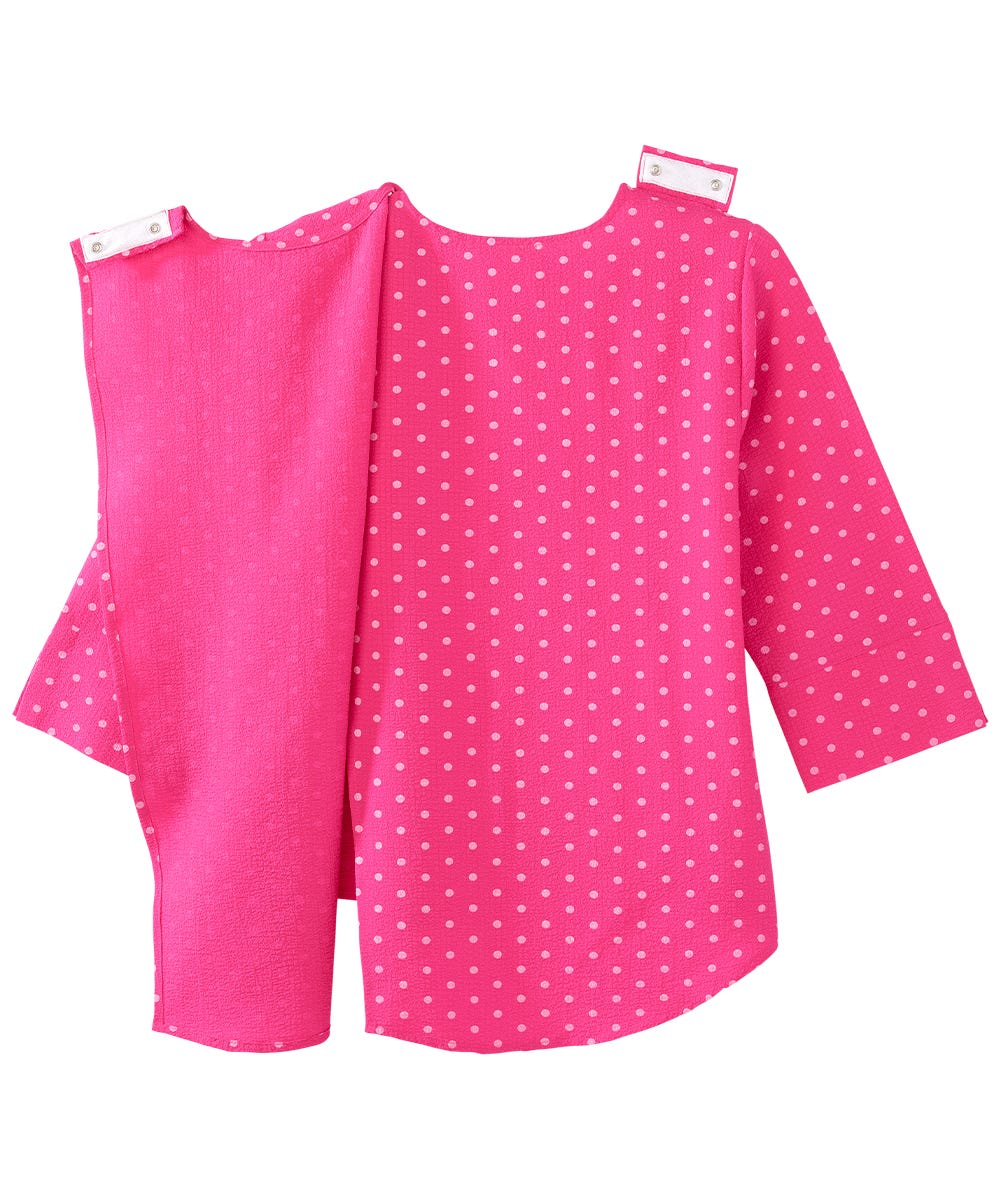 Women's Open Back High Low Top