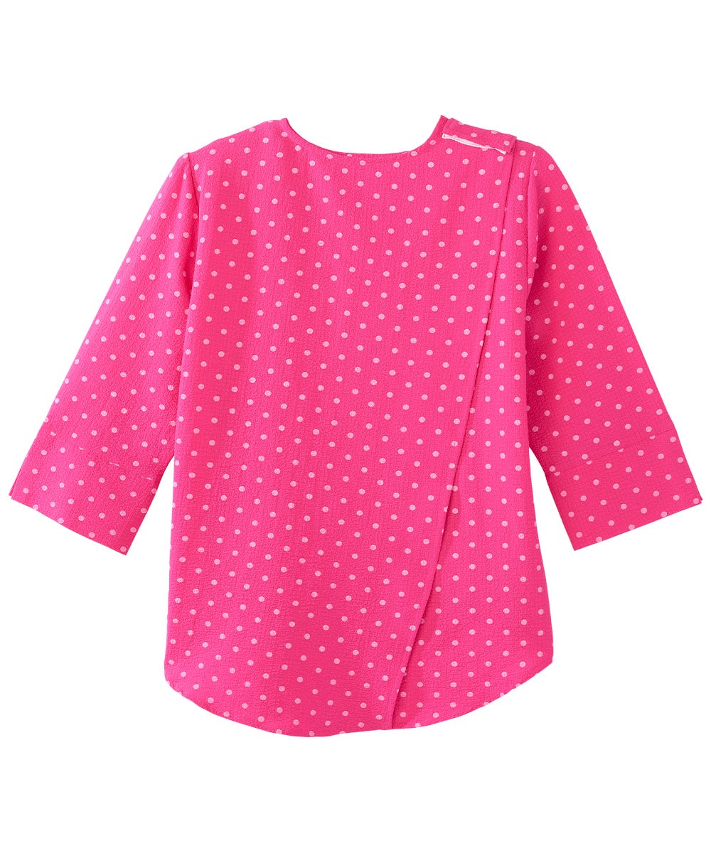 Women's Open Back High Low Top