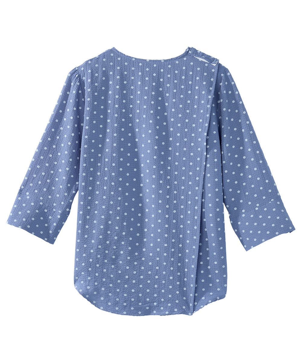 Women's Open Back High Low Top