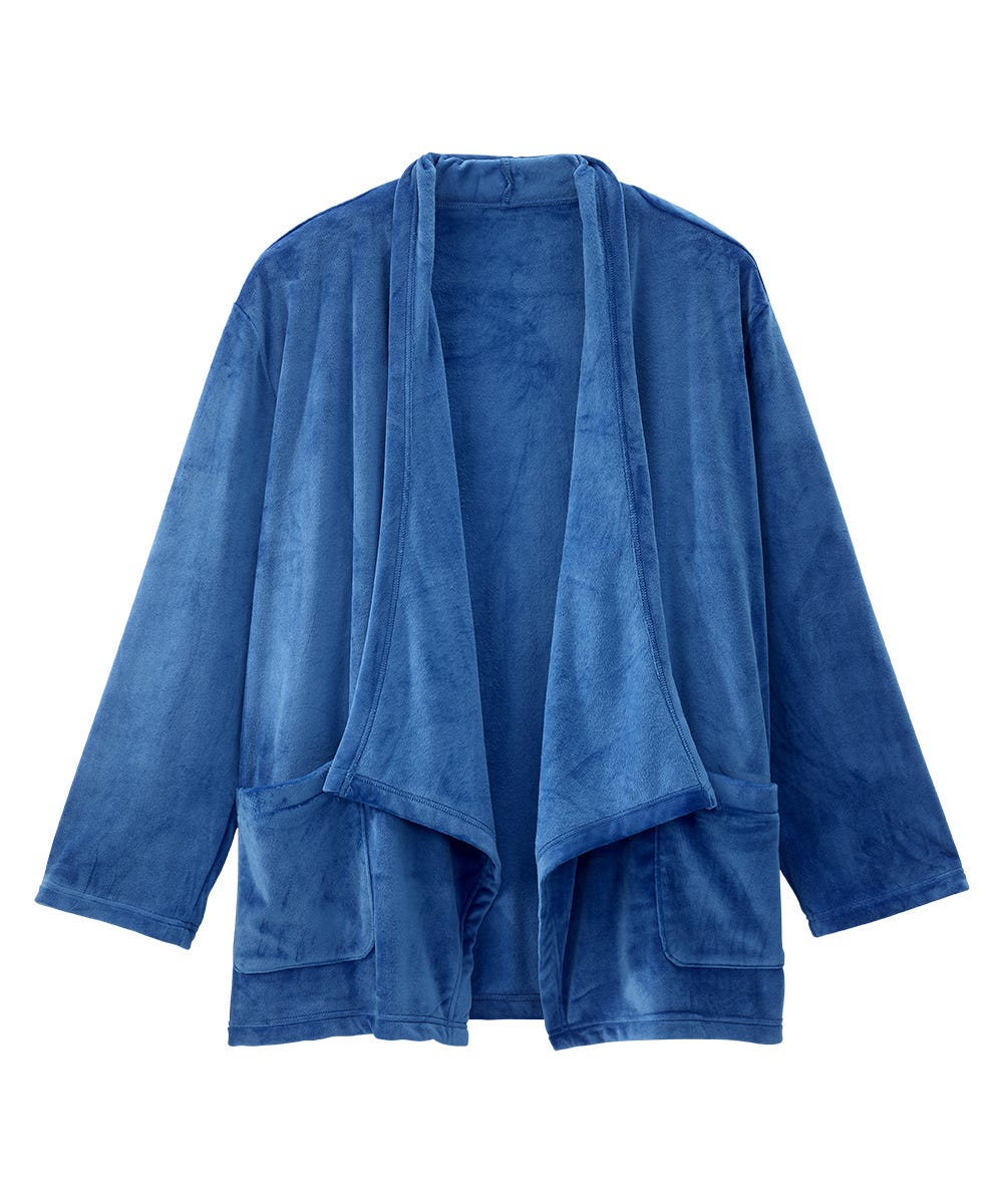 Women's Self Dressing Plush Shrug