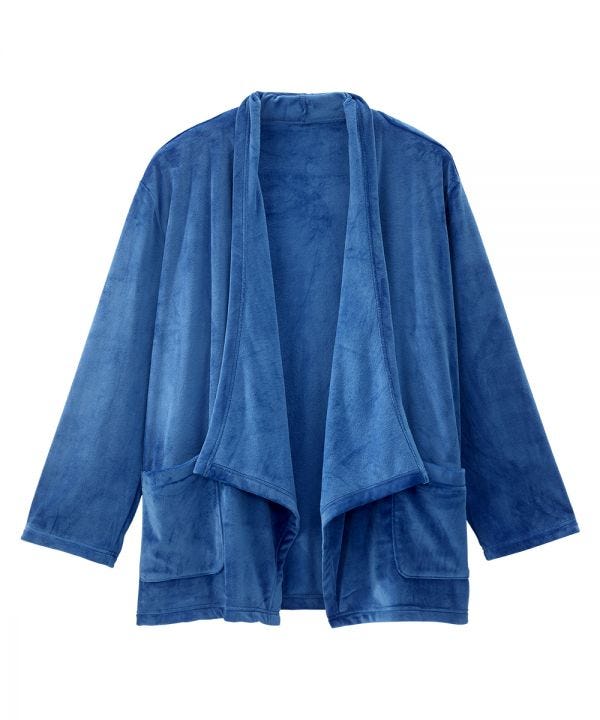 Women's Self Dressing Plush Shrug