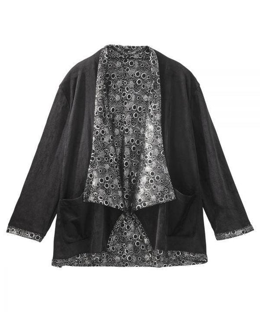 Women's Self Dressing Plush Shrug