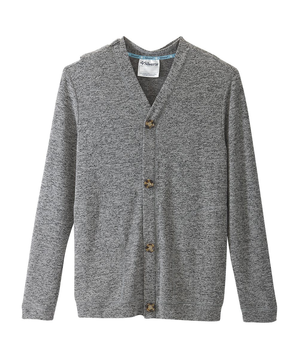 Men's Open Back Knit Cardigan