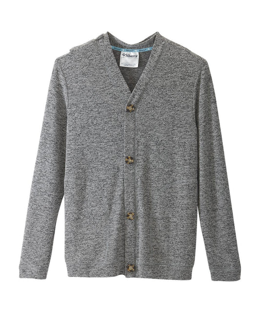 Men's Open Back Knit Cardigan