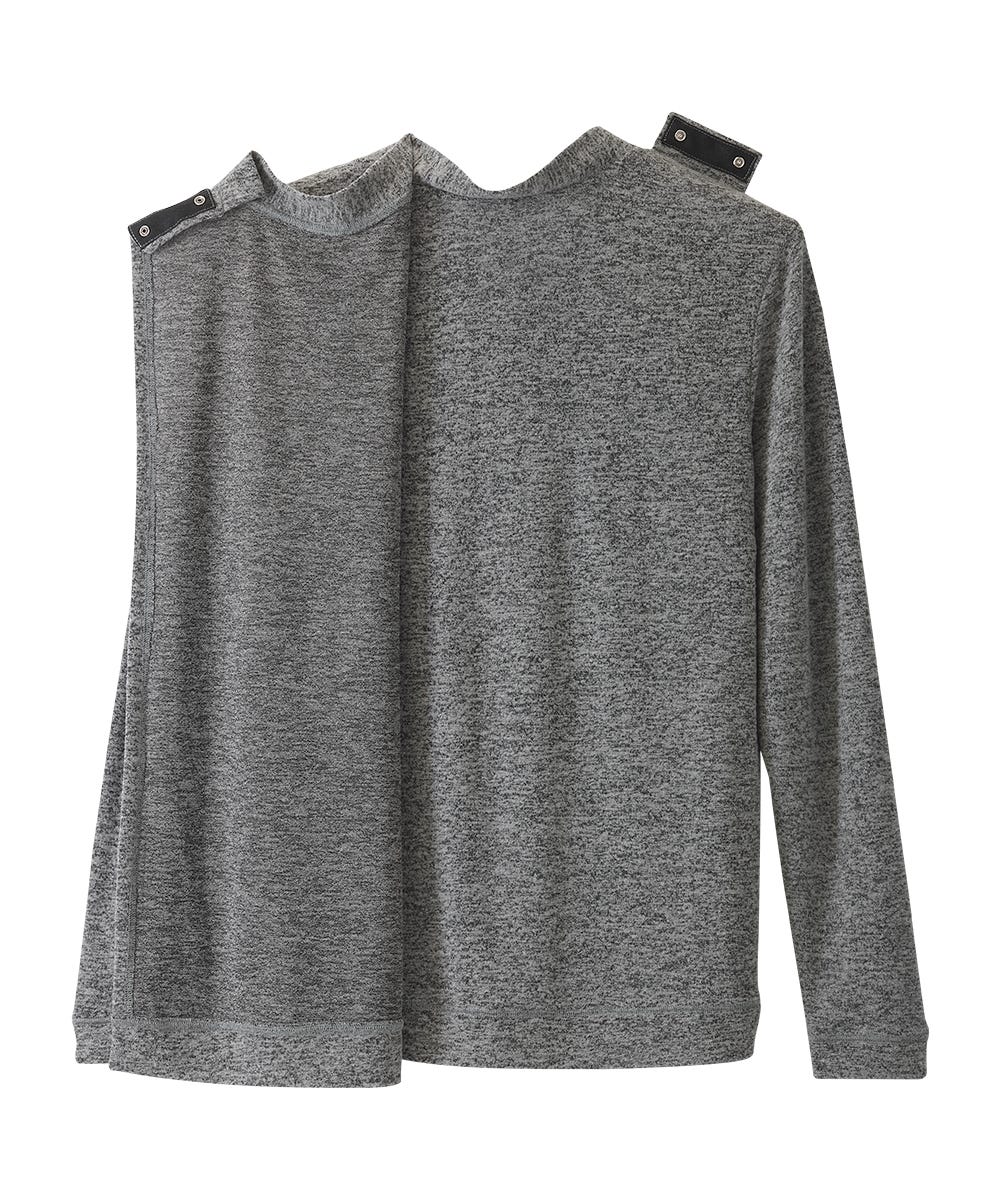 Men's Open Back Knit Cardigan