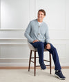 Men's Open Back Knit Cardigan