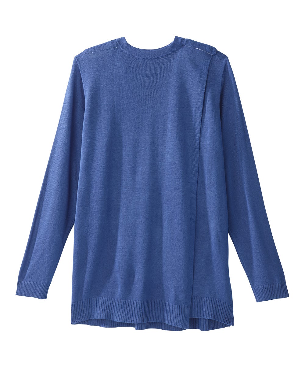 Women's Open Back Stripe Sweater