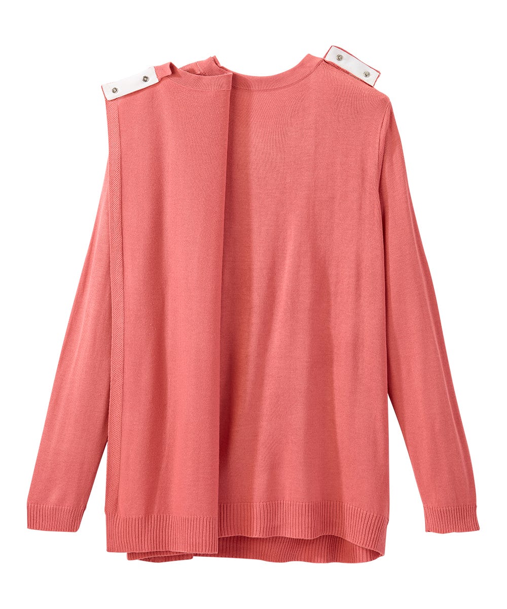 Women's Open Back Stripe Sweater