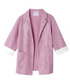 Women's Embroidered Linen Blazer