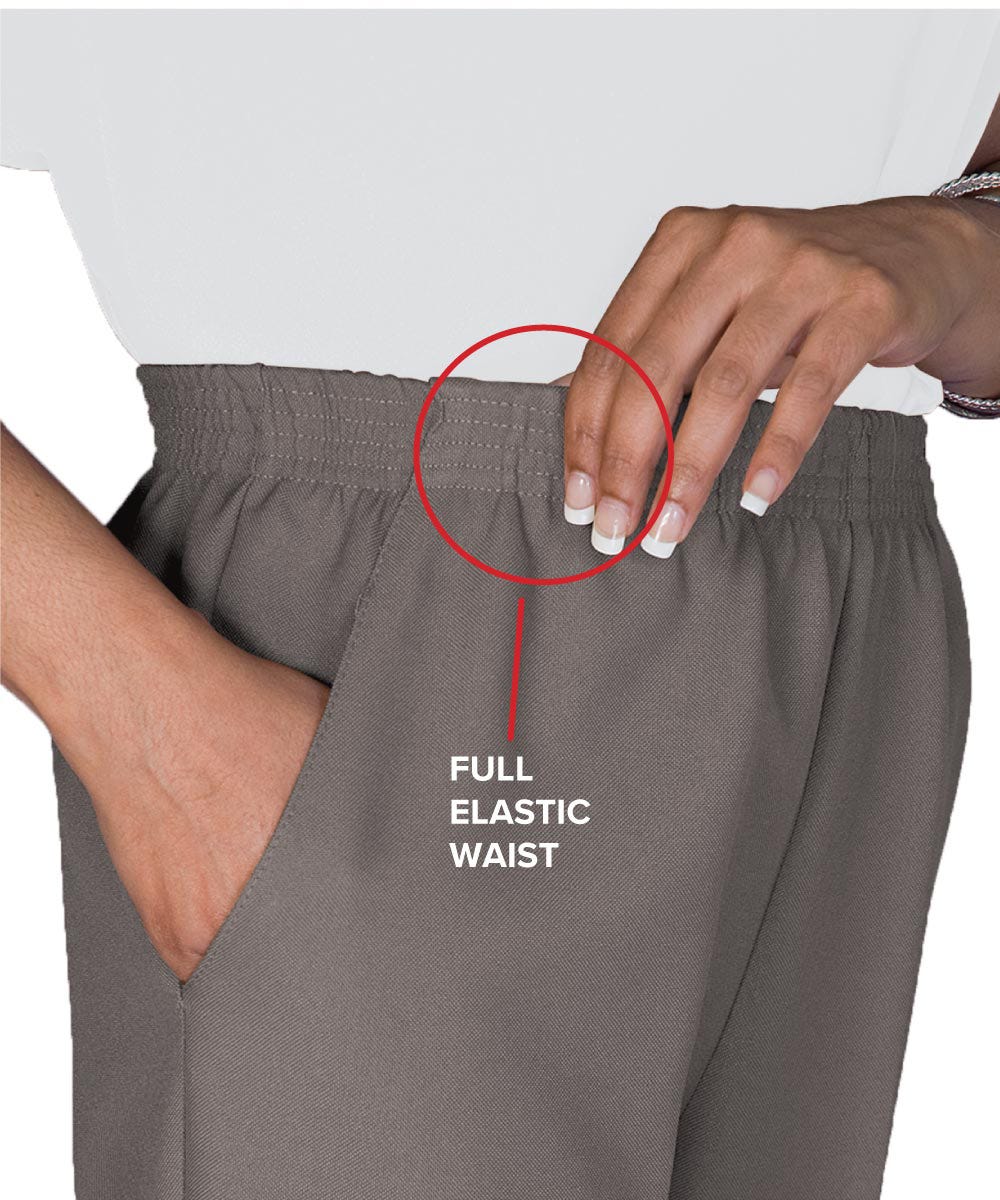 Women's Pull On Elastic Waist Pant