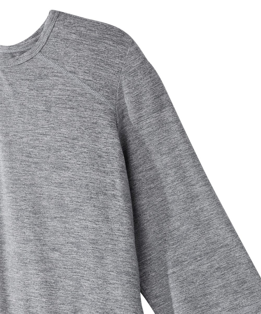 Women's Open Back Active Crew Neck Top