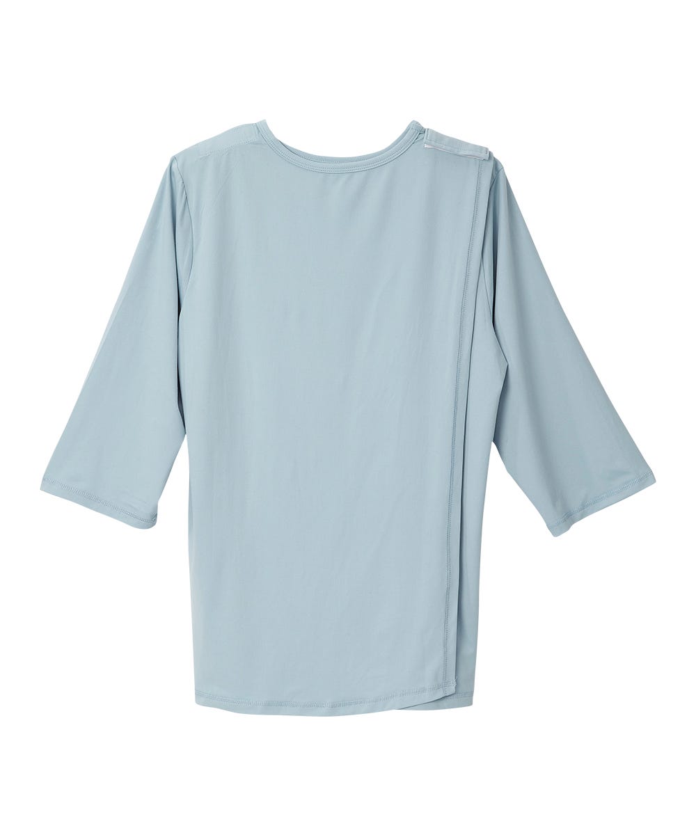 Women's Open Back Active Crew Neck Top