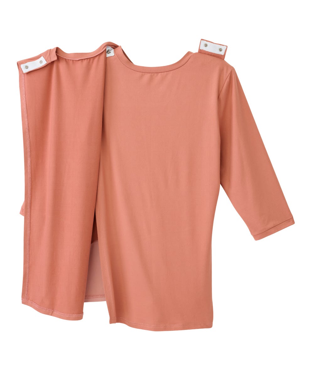 Women's Open Back Color Block Top