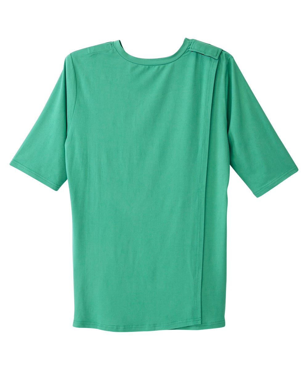 Women's Open Back Embroidered T-Shirt