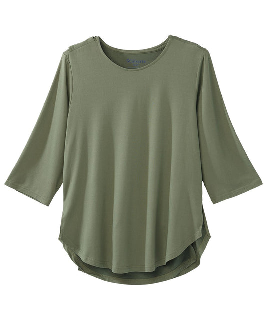 Women's Open Back High-Low Top - Clearance