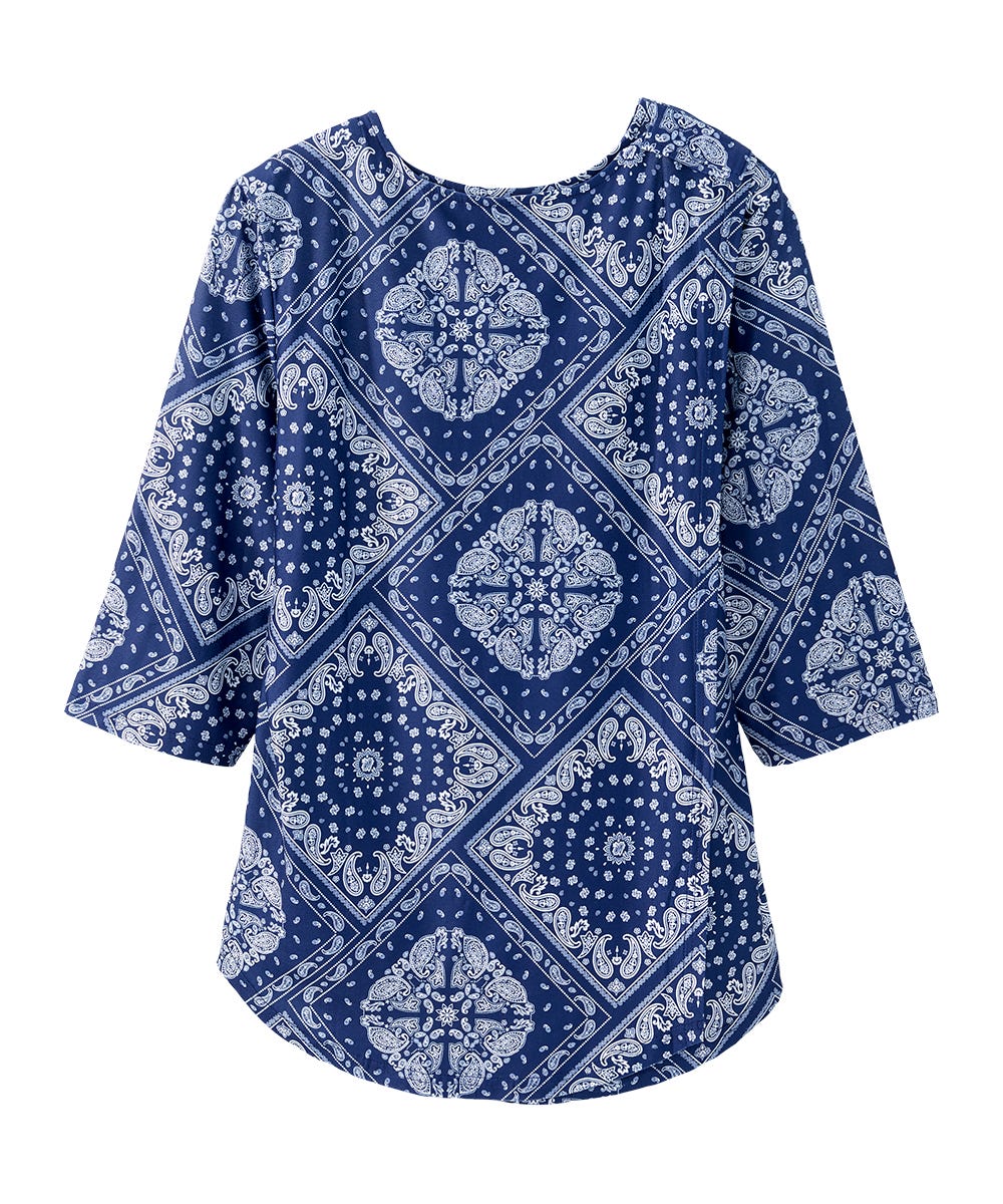 Women's Open Back High-Low Top