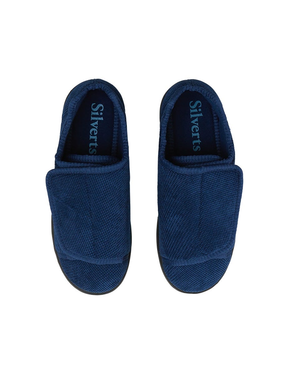 Women’s Slippers with Easy Closures – Adjustable Fit (Regular to Extra Wide)