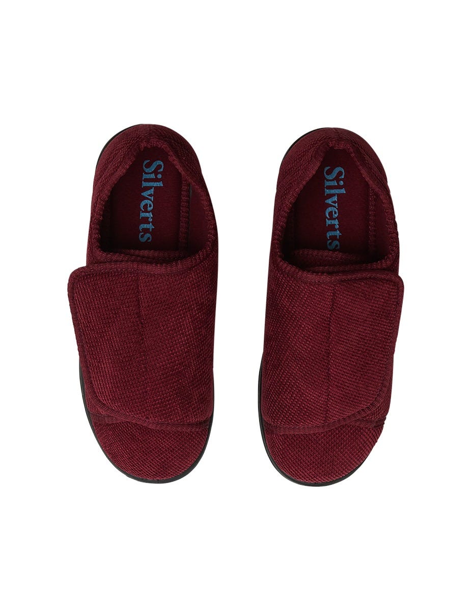 Women’s Slippers with Easy Closures – Adjustable Fit (Regular to Extra Wide)