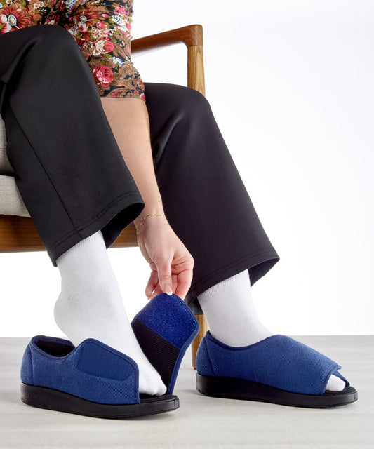 Women's Indoor & Outdoor Extra Wide Open Toe Shoes