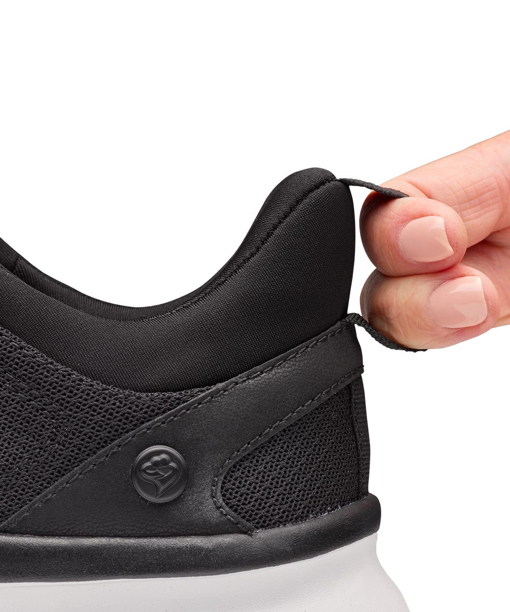 Women's Extra Wide Comfortable Slip On Sneakers Without Laces