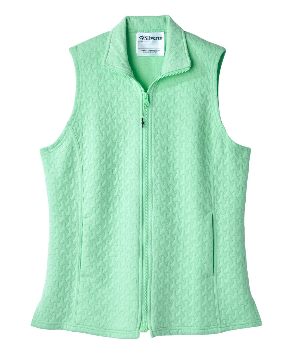 Women's Self Dressing Magnetic Zipper Vest