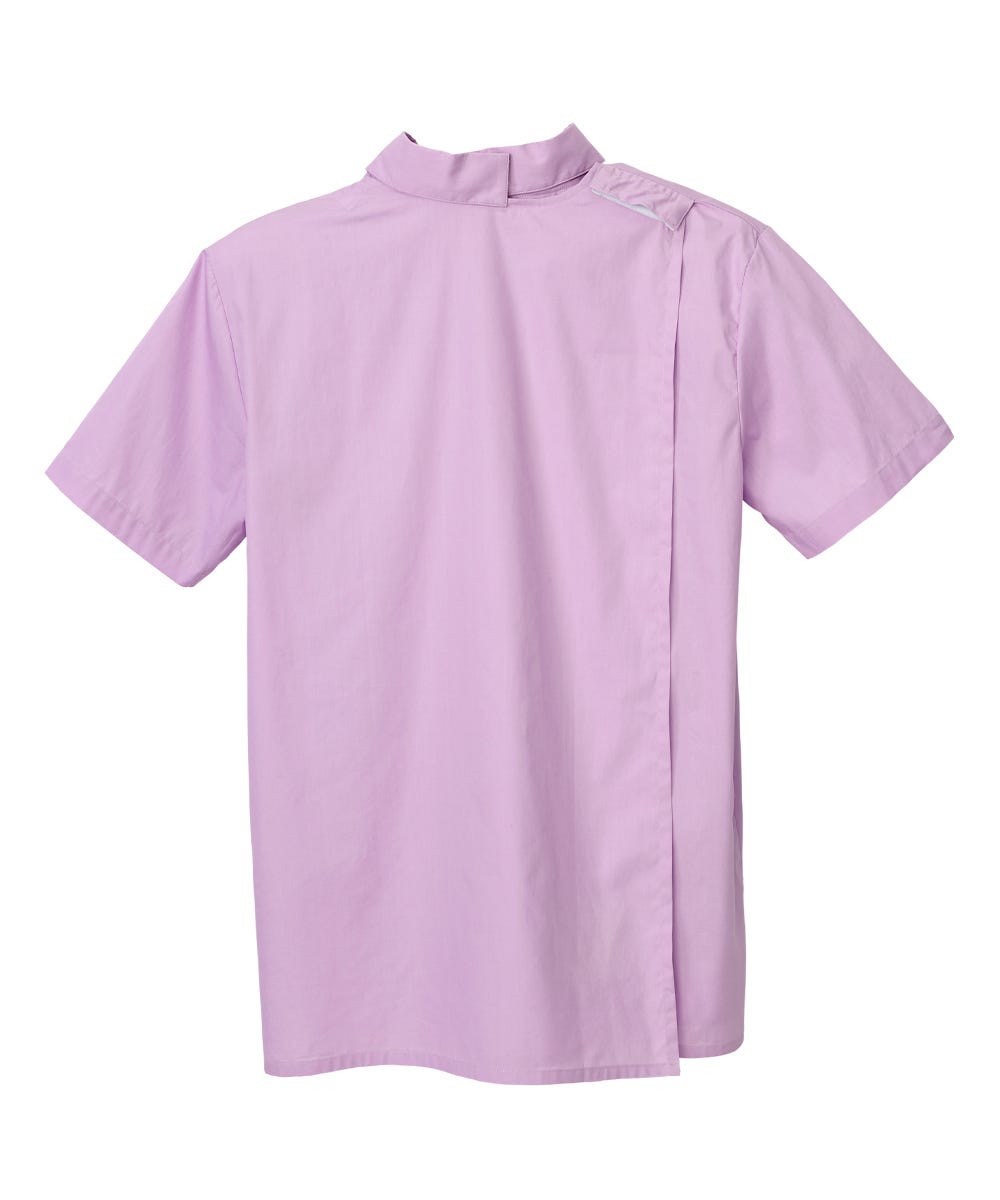 Men's Adaptive Open Back Short Sleeve Dress Shirt - Clearance