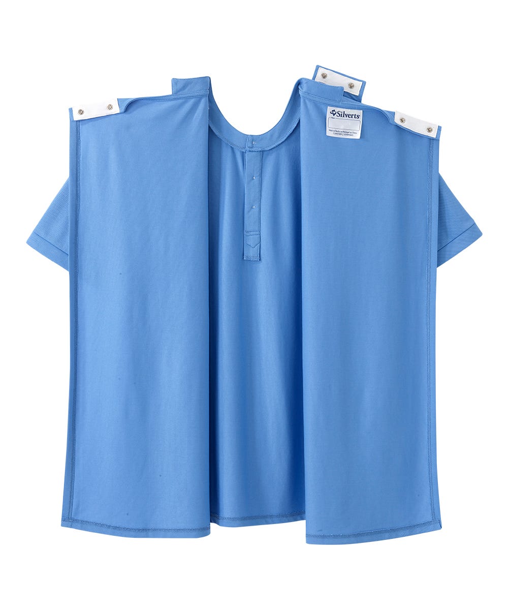 Men's Open Back Henley T-Shirt