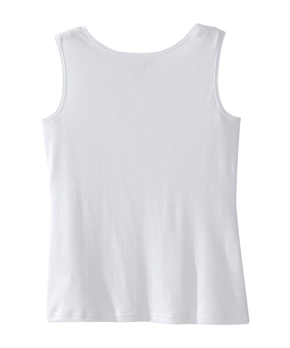 Women's Conventional Sleeveless Undershirt - 3 Pack