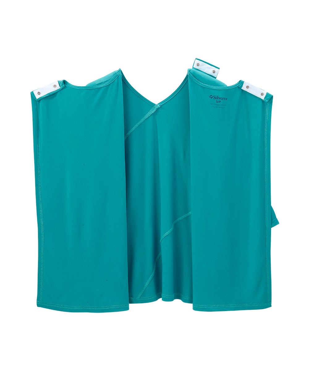Women's Open Back Crepe V-Neck Top