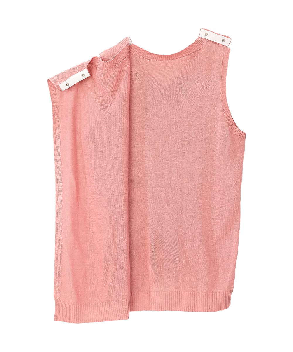 Women's Open Back Embroidered Sweater Vest