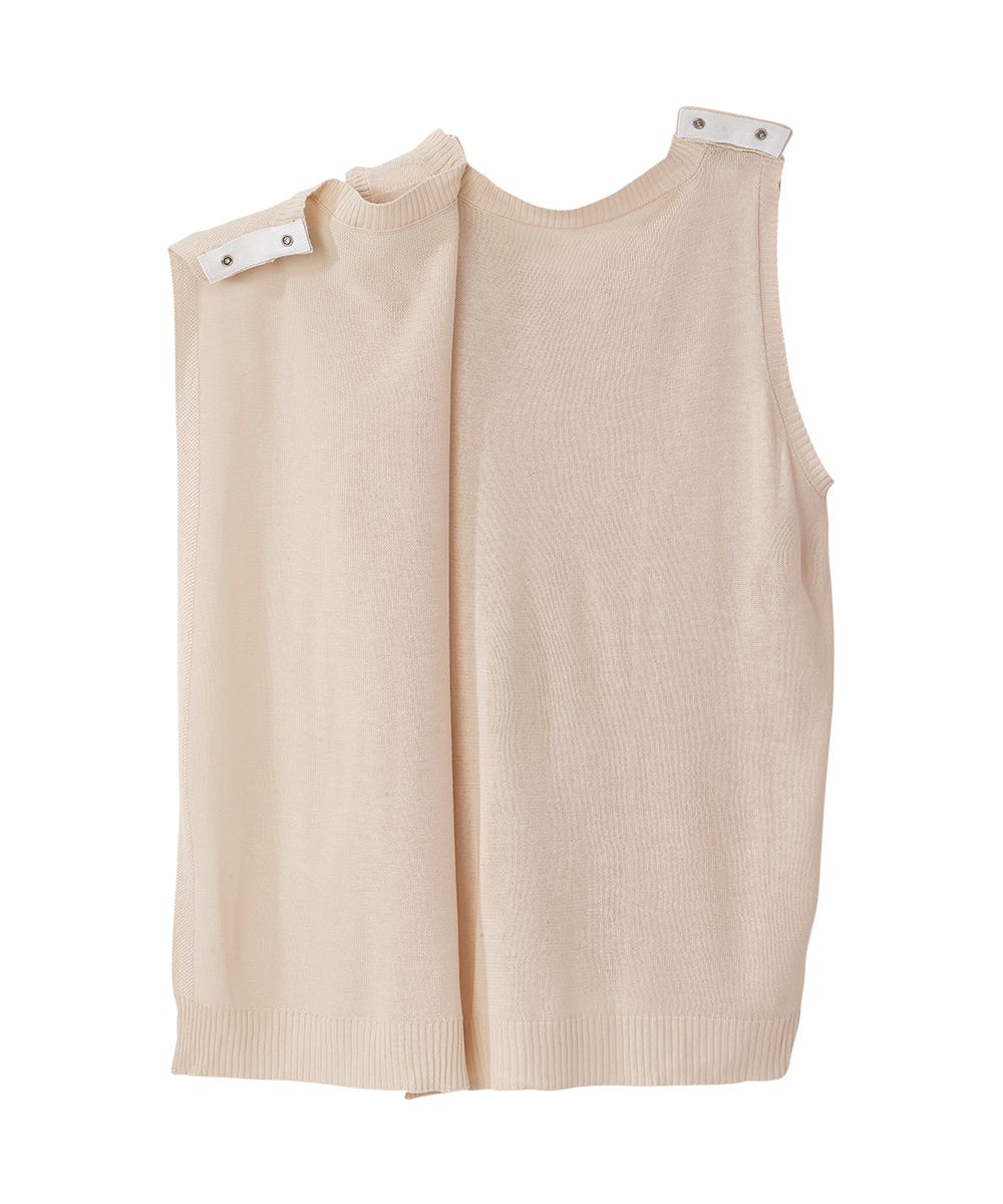 Women's Open Back Embroidered Sweater Vest