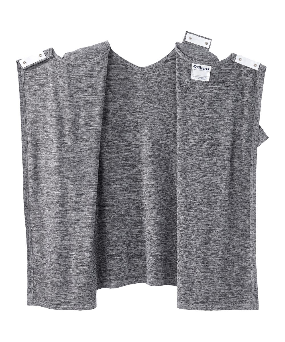 Men's Open Back V-Neck Pocket T-Shirt