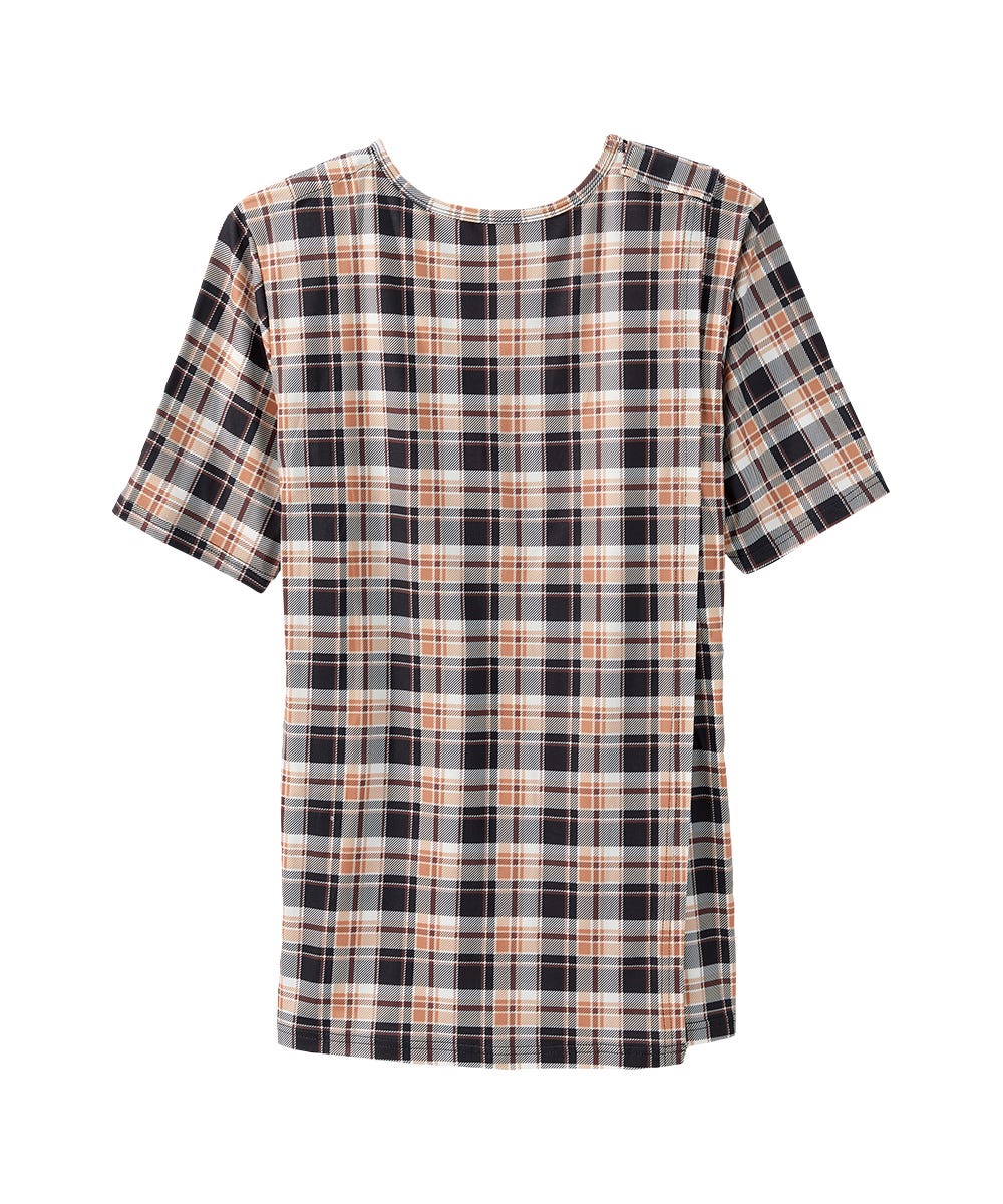 Men's Open Back V-Neck Pocket T-Shirt