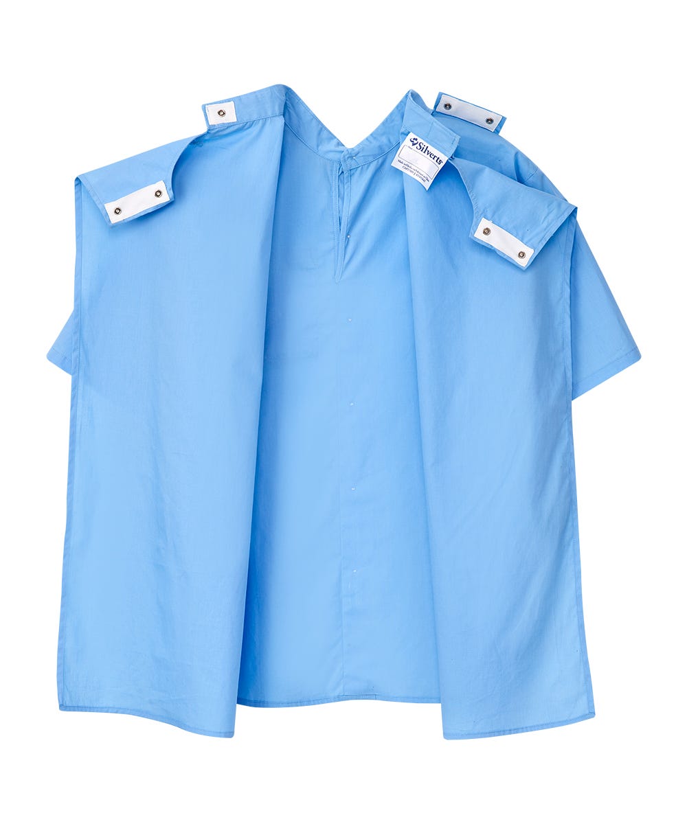 Men's Open Back Classic Short Sleeve Shirt