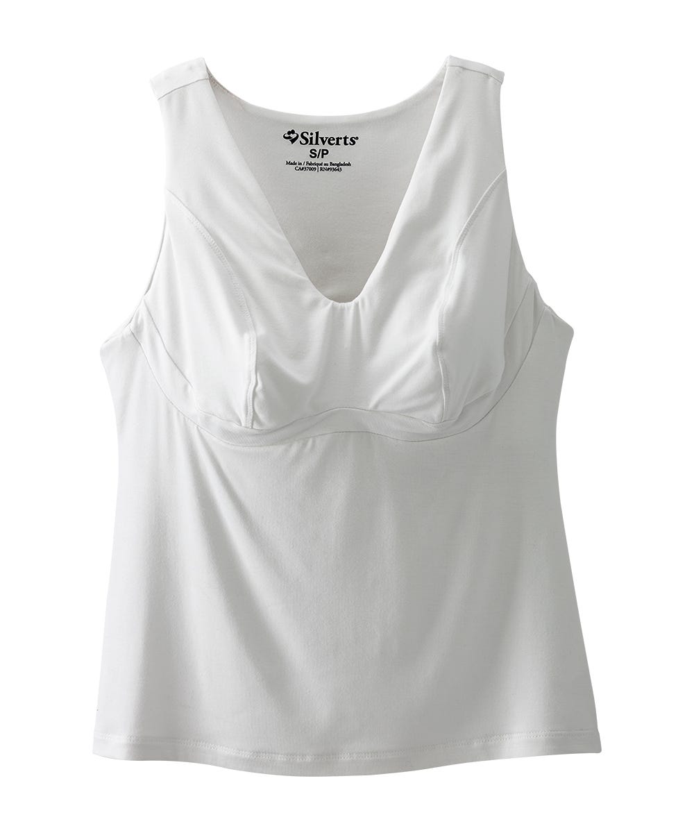 Women's Adaptive Wire-Free Bra Camisole by Breast Nest (Cups DD-HH) - Clearance