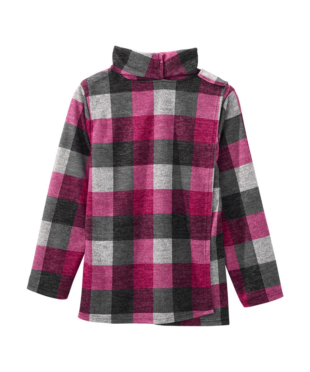 Women's Open Back Cowl Neck Top