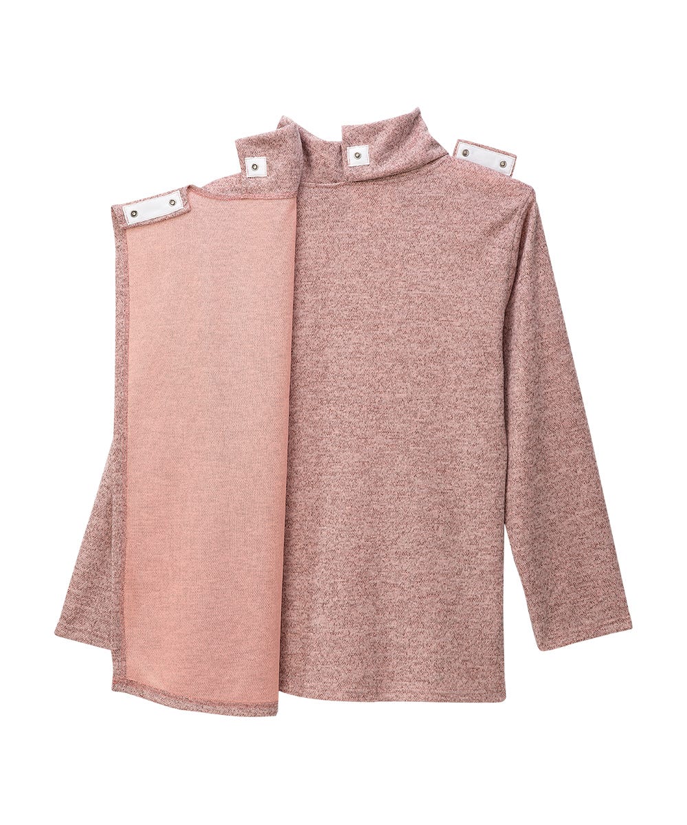 Women's Open Back Cowl Neck Top