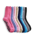 Silvert's Adaptive Clothing & Footwear Men’s And Women’s Diabetic Gripper Non Skid Hospital Slipper Socks For Seniors - Clothing For Elderly - 6 Pack