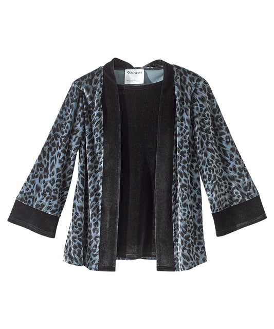 Women's Open Back Long Sleeve Twofer