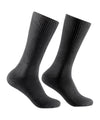 2 Pack Diabetic Soft Cotton Socks Black