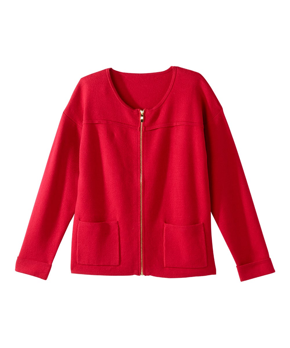 Women's Zip Front Sweater