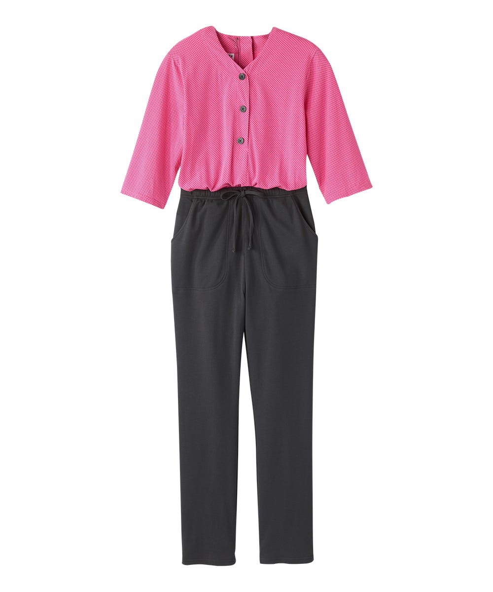 Women's Stay Dressed Jumpsuit Full Back Zip
