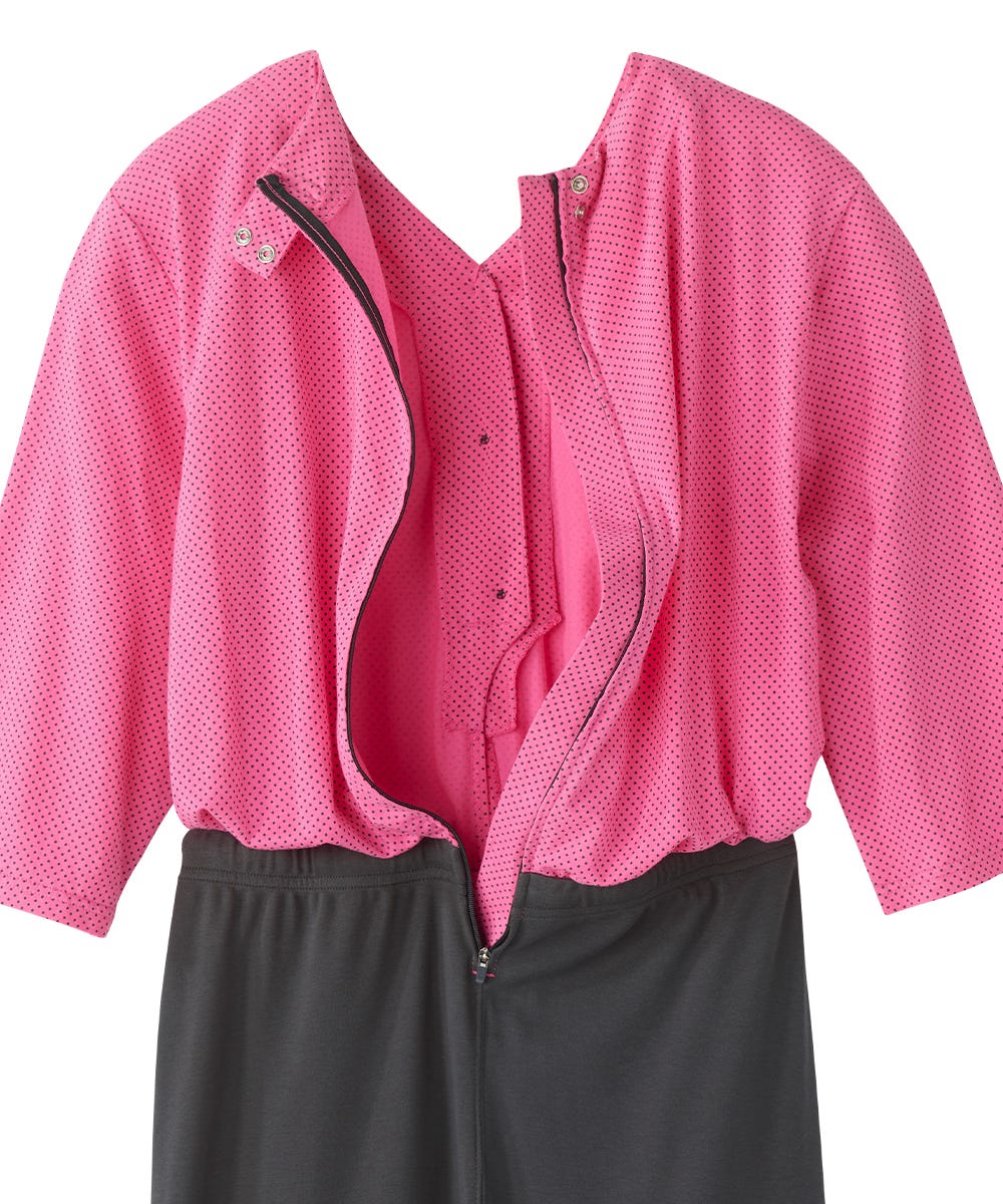 Women's Stay Dressed Jumpsuit Full Back Zip