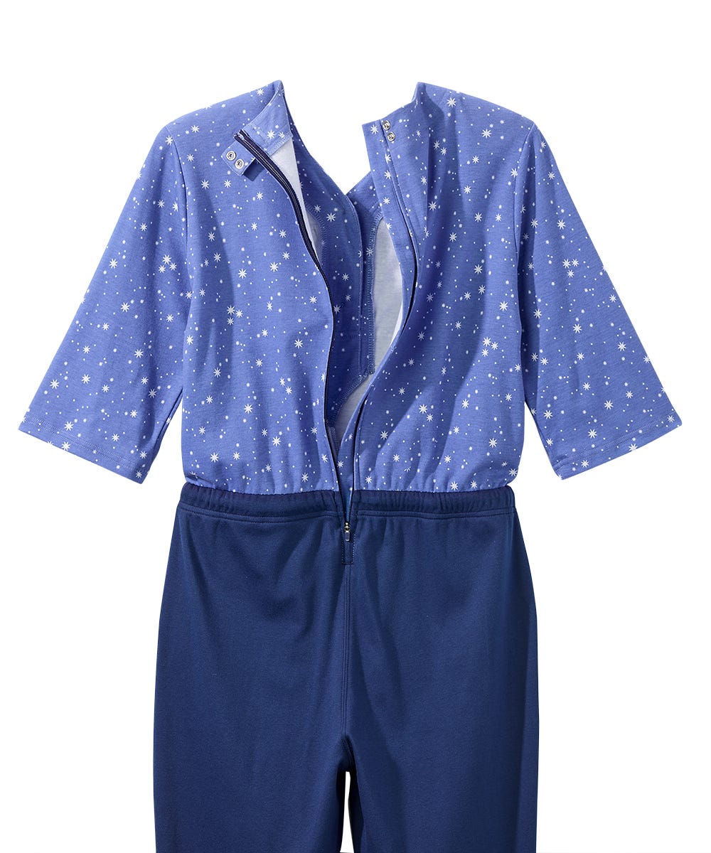 Women's Stay Dressed Jumpsuit Full Back Zip