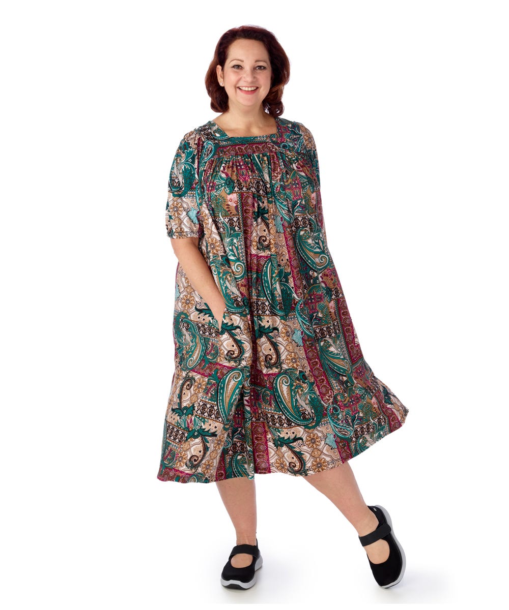Women's Self Dressing Duster House Dress